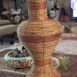 Wicker Tall Basket 