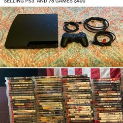 PS3 and Loads of Games In Good Gently Used Condition