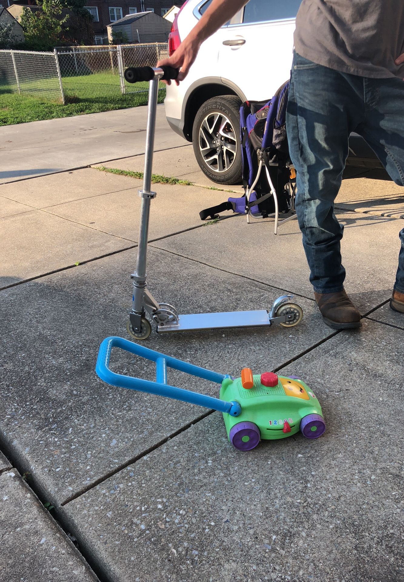 Razor Scooter & Toddler Toy