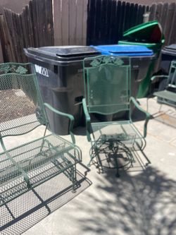 Patio vintage furniture