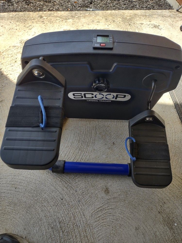 Scoop Pedal Trainer Exerciser With LED Readout