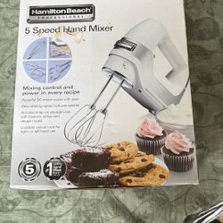 Hamilton Professional 5 Speed Hand Mixer