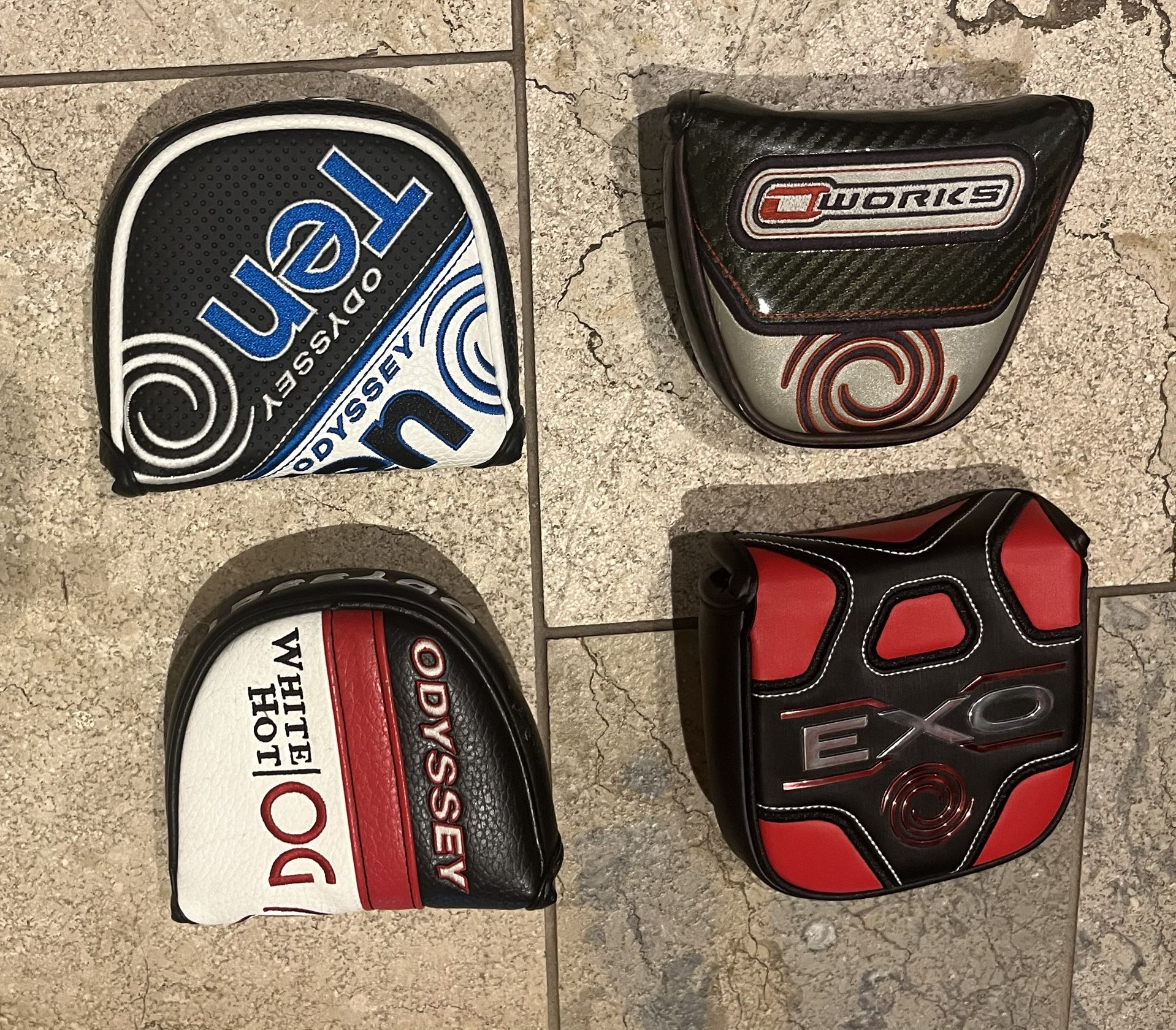 Odyssey Putter Covers -the covers are $15 each