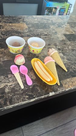 Ice cream set toy