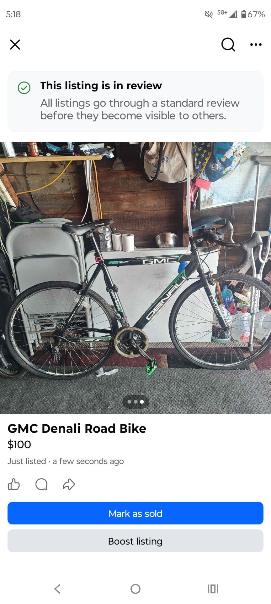 GMC mountain bike