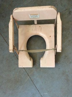 Antique children's potty chair