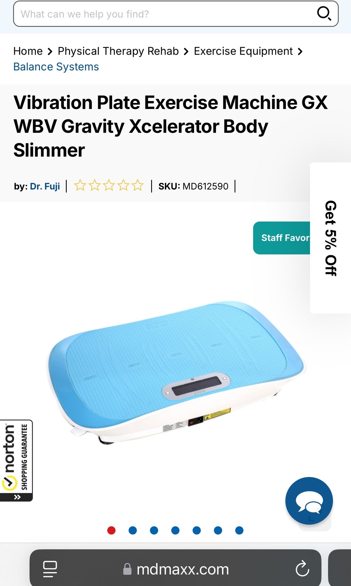 Vibration Plate Exercise Machine GX WBV Gravity Xcelerator Body Slimmer by: Dr. Fuji