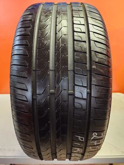 (1) 275 40R 18 PIRELLI CINTURATO P7 RUN FLAT TIRE 2754018 USED TIRE (SINGLE) MOUNT BALANCE INCLUDED
