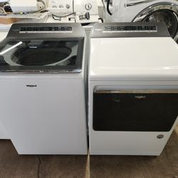 WHIRLPOOL WASHER AND ELECTRIC DRYER DELIVERY IS AVAILABLE AND HOOK UP 60 DAYS WARRANTY 