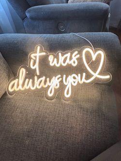 Neon sign