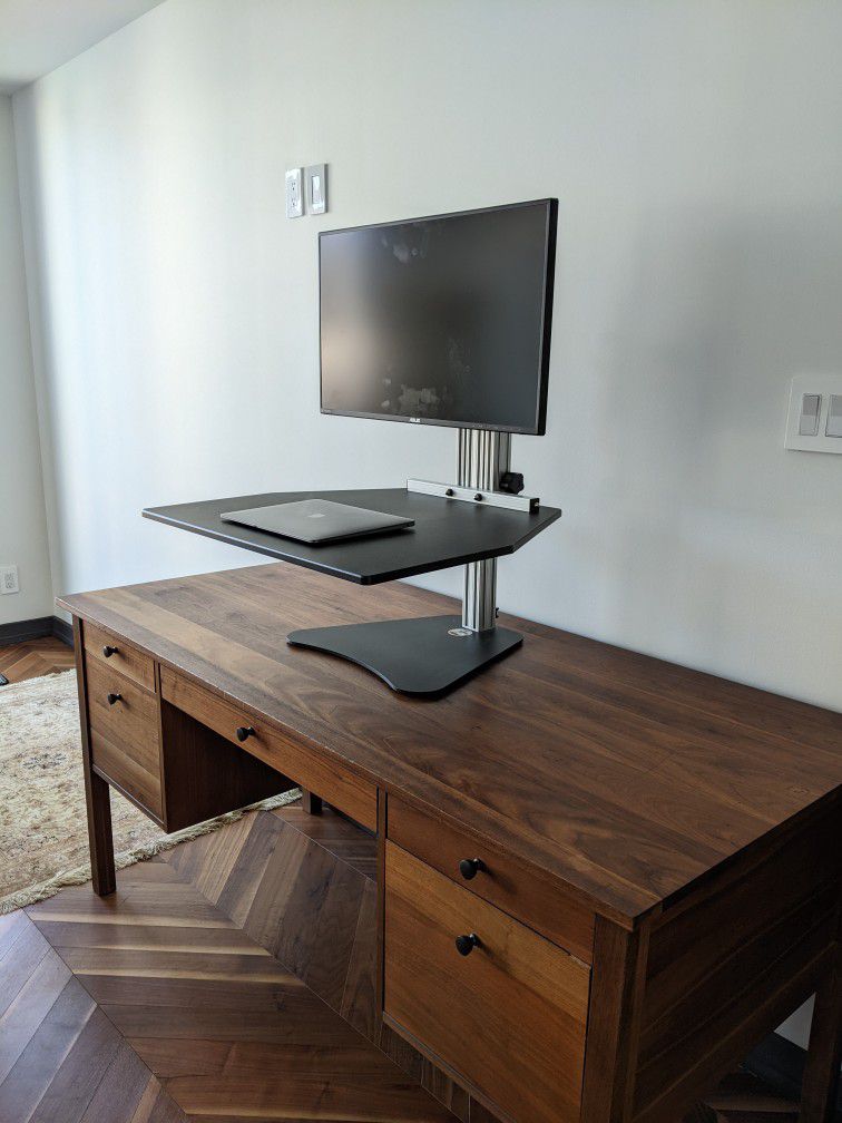 Standing Desk Converter; Kangaroo Pro By ErgoDesktop