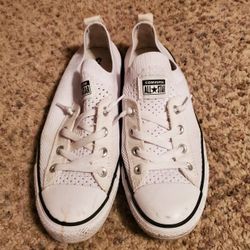 Women's White Converse Sneakers