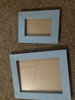 Baby Blue Picture Frame 