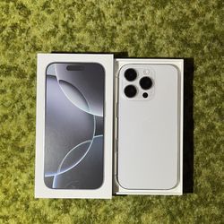 iPhone 16 Pro | 256GB | White Titanium | Factory Unlocked