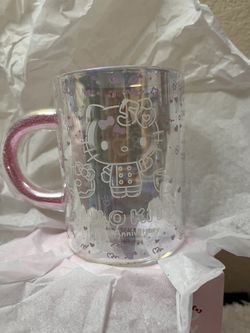 Hello Kitty Cafe Exclusive 50th Anniversary Mug NIB