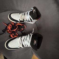 jordan 4 electro orange Size 10.5 Men’s 