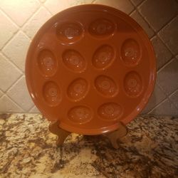 Fiesta Egg Plate