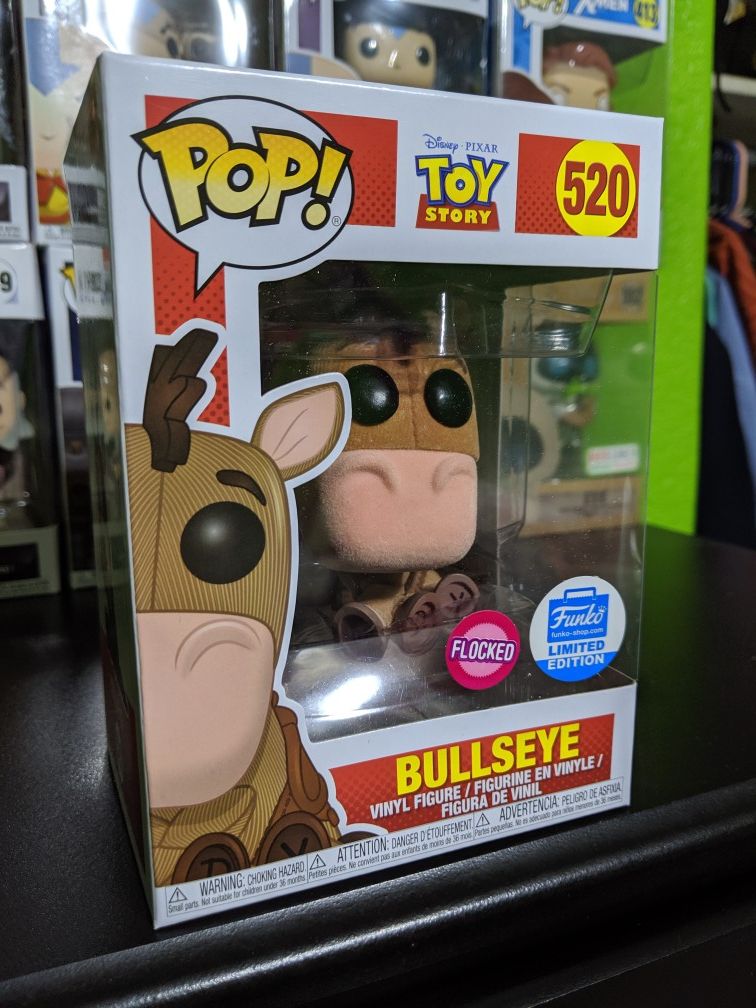 Bullseye Funko Pop! Flocked