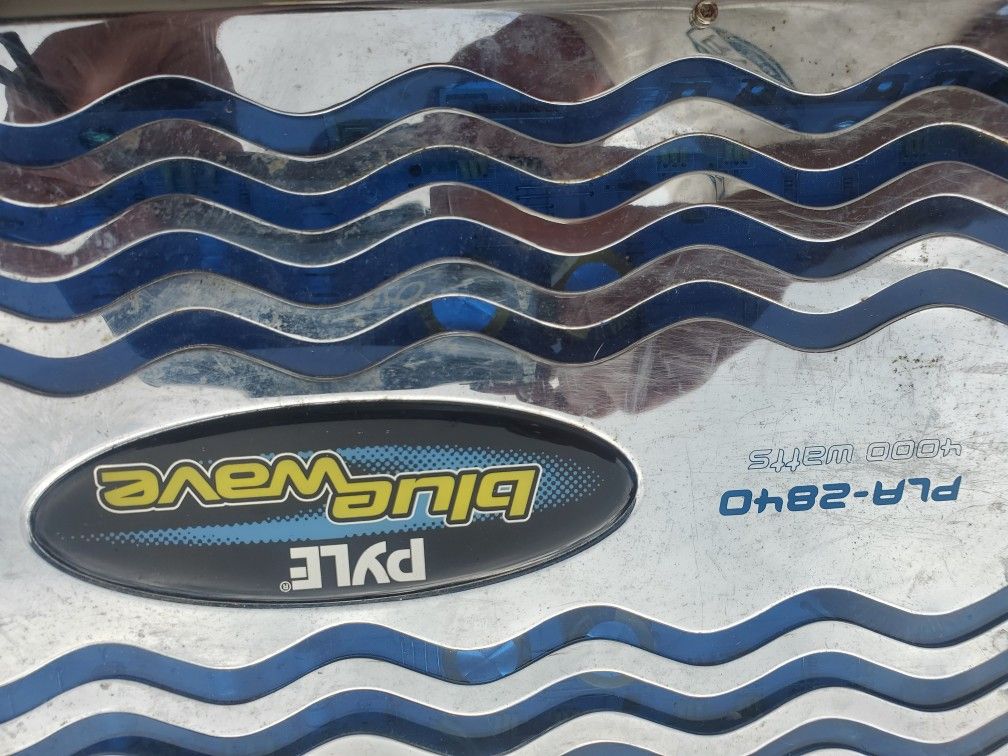 Car Audio Pyle Blue Wave Old School 4000 Watts