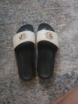 Versace Medusa pool slides size 11
