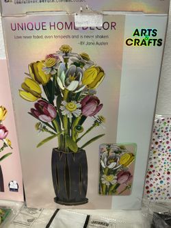 Tulips In Vase “Lego” Style