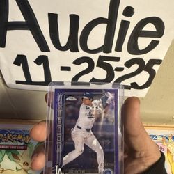 2025 Topps Chrome Logo Refractor Ohtani Purple /250