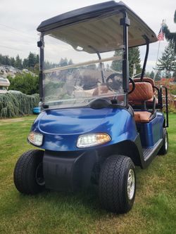 Gas golf cart