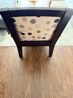 Wooden chairs