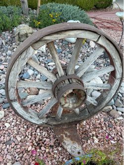 antique wheel wagon take offer