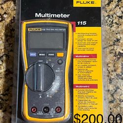 Fluke 115 True-RMS Digital Multimeter - Brand New