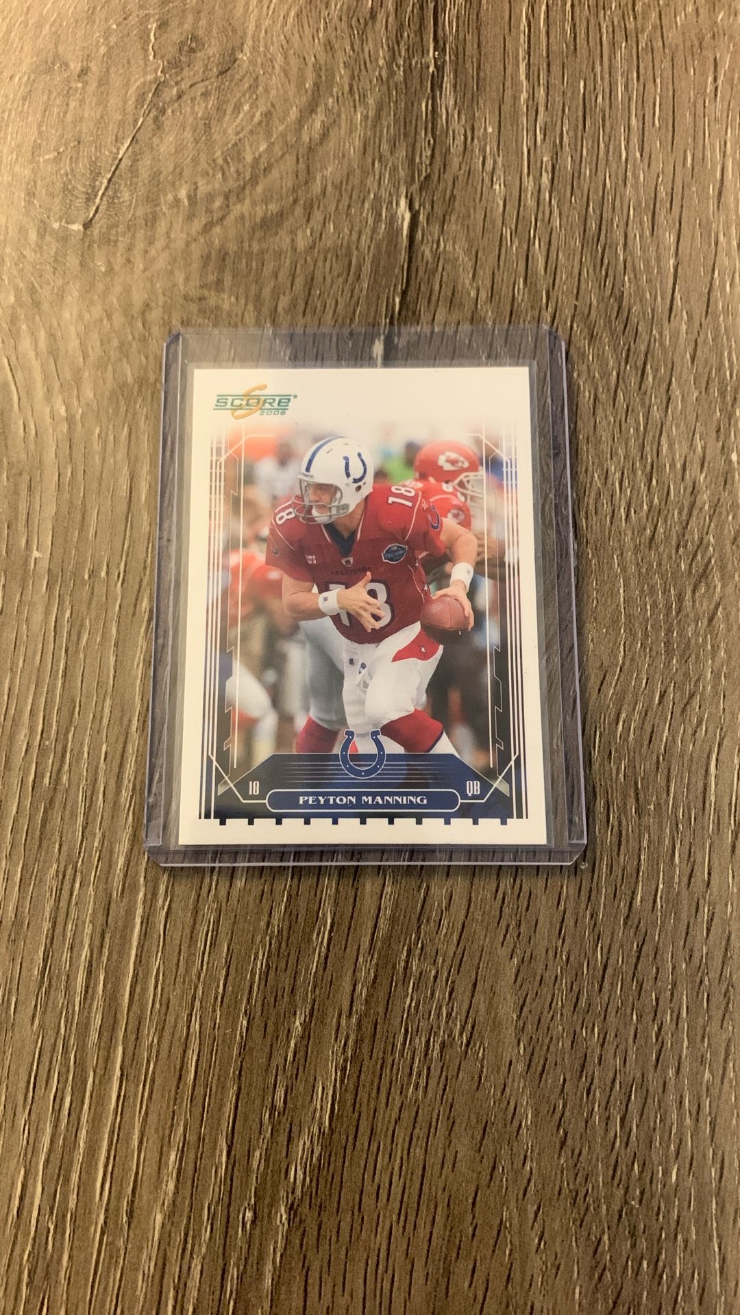 2006 SCORE DONRUSS Pro Bowl Peyton Manning Card