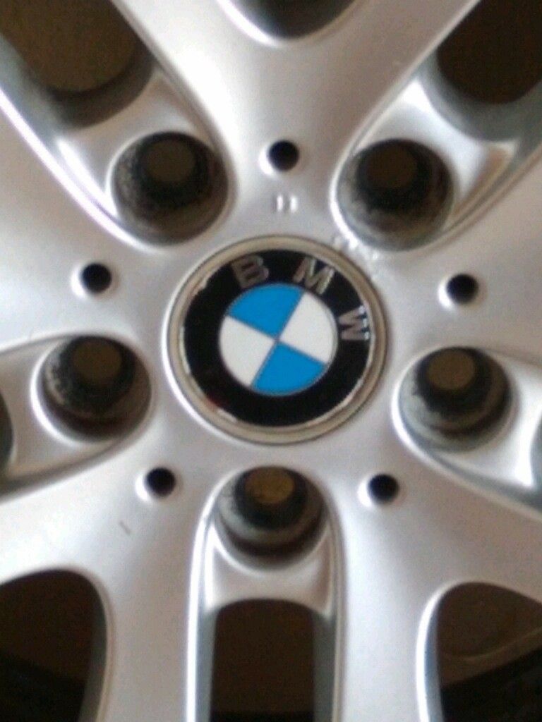 BMW rims are in great condition