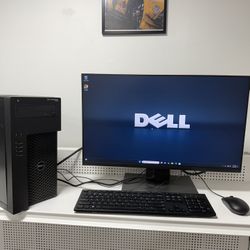 Dell desktop 10 gb ram win 11 comes with monitor keyboard and mouse
