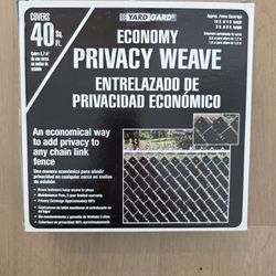 Privacy Weave 40sq  Ft