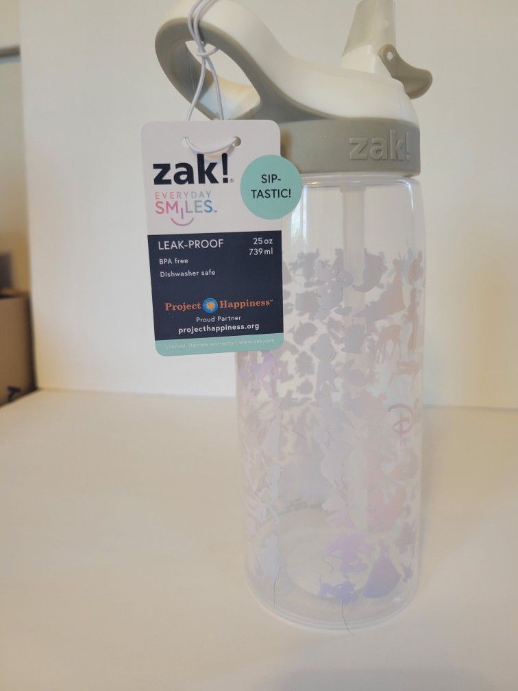 Zak! Everyday Smiles Leak Proof Water Bottle