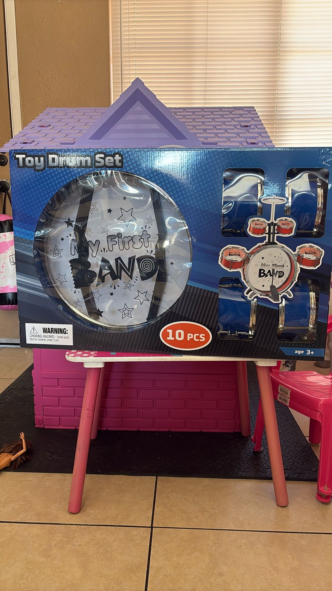 Toy Drum Set