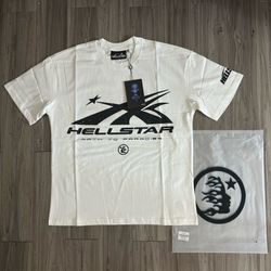 White Hellstar Graphic T-Shirt
