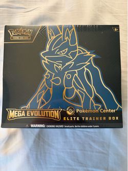 Mega evolution pokemon center exclusive ce etb