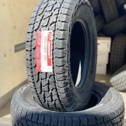 265 70 17⚡️Allterrain ✨4/ New Tires⚡️2 Years Warranty ✨598$