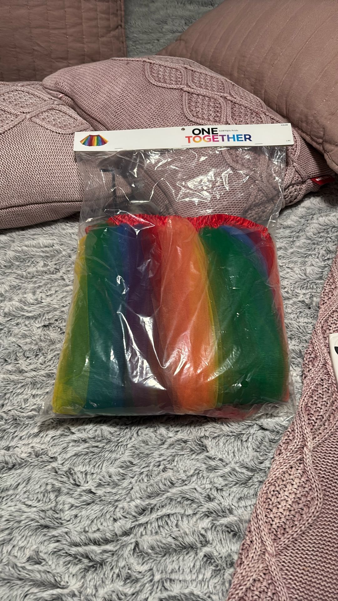 Pride Rainbow Tutu, One Size, Adult