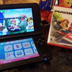 3DS XL with MARIO KART 7