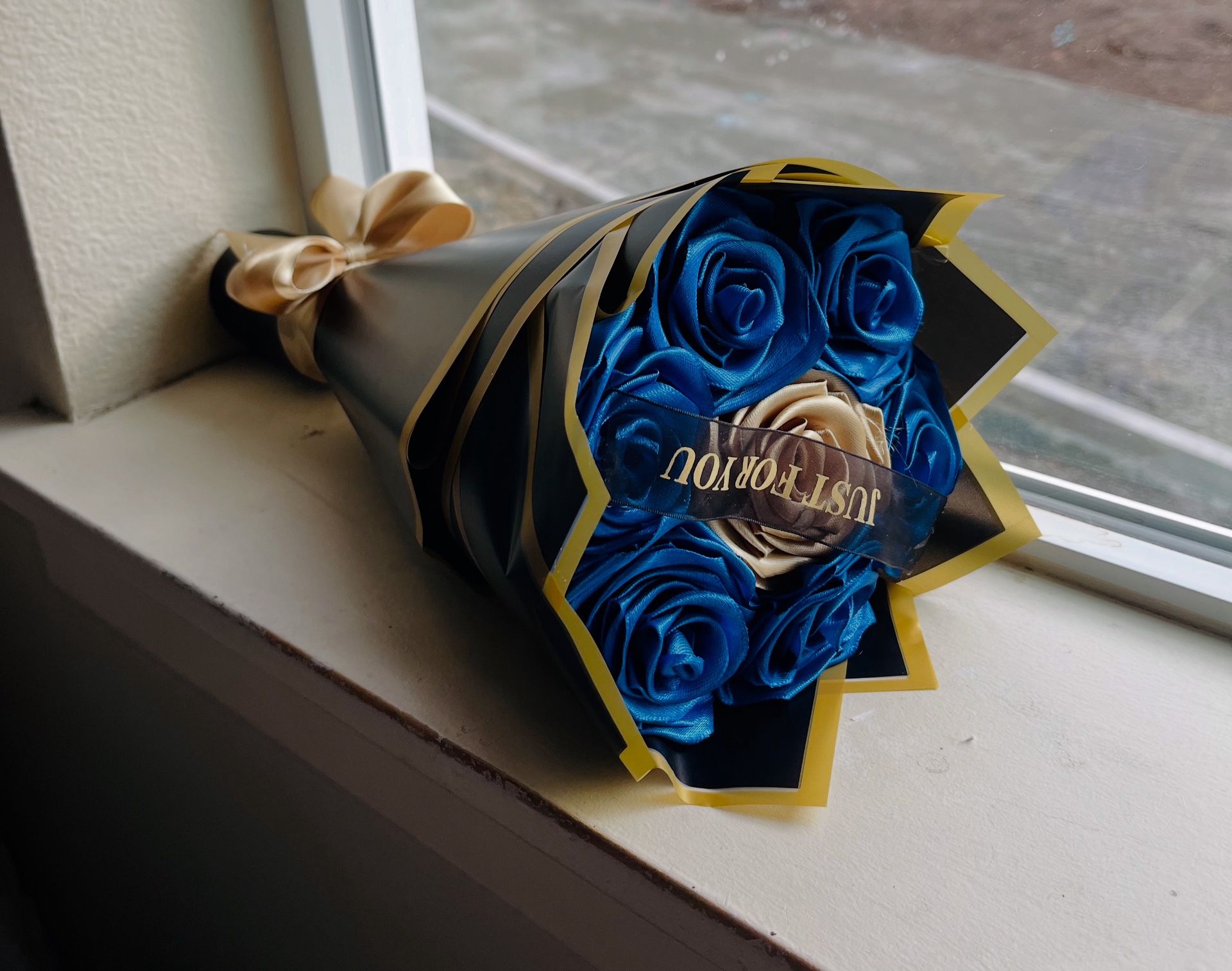 Forever Lasting Ribbon Flowers 7 Count