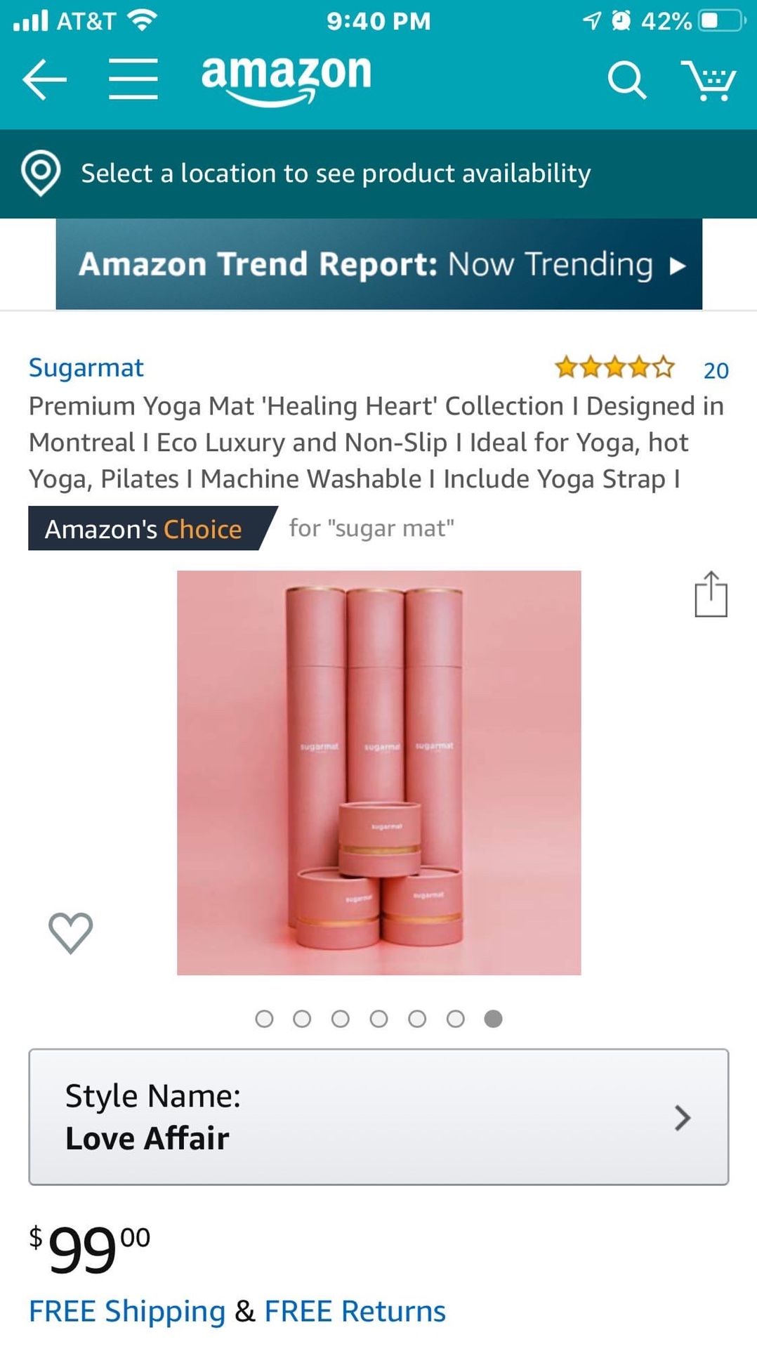 premium yoga mat