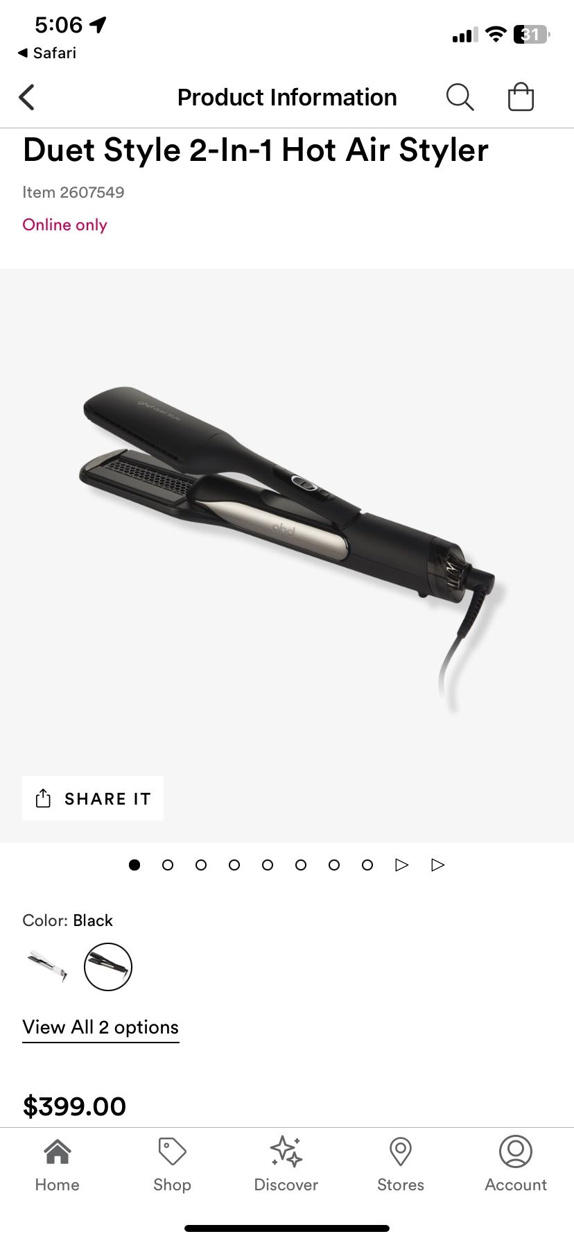 ghd Brand New 3 in 1 Styler