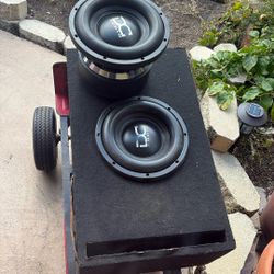 2-10” DC Audio XL SPL M4’s Retail Over 900 A Piece