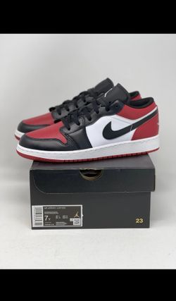 Jordan 1 Low Bred Toe