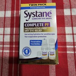 Systane Complete PF Lubricant Eye Drops Twin Pack