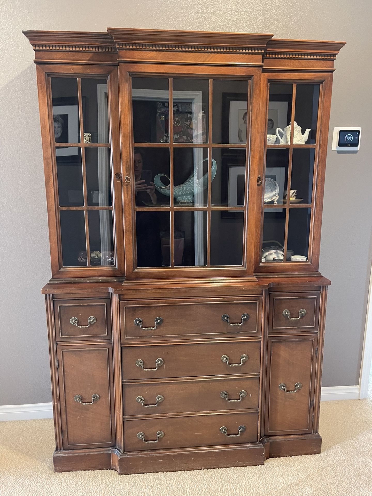 China & Crystal or Curio Cabinet