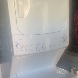 LIKE BRAND NEW SUPER CAPACITY ELECTRIC STACKABLE WASHER AND DRYER 