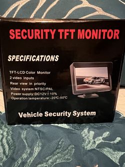 Rear View Security Camera